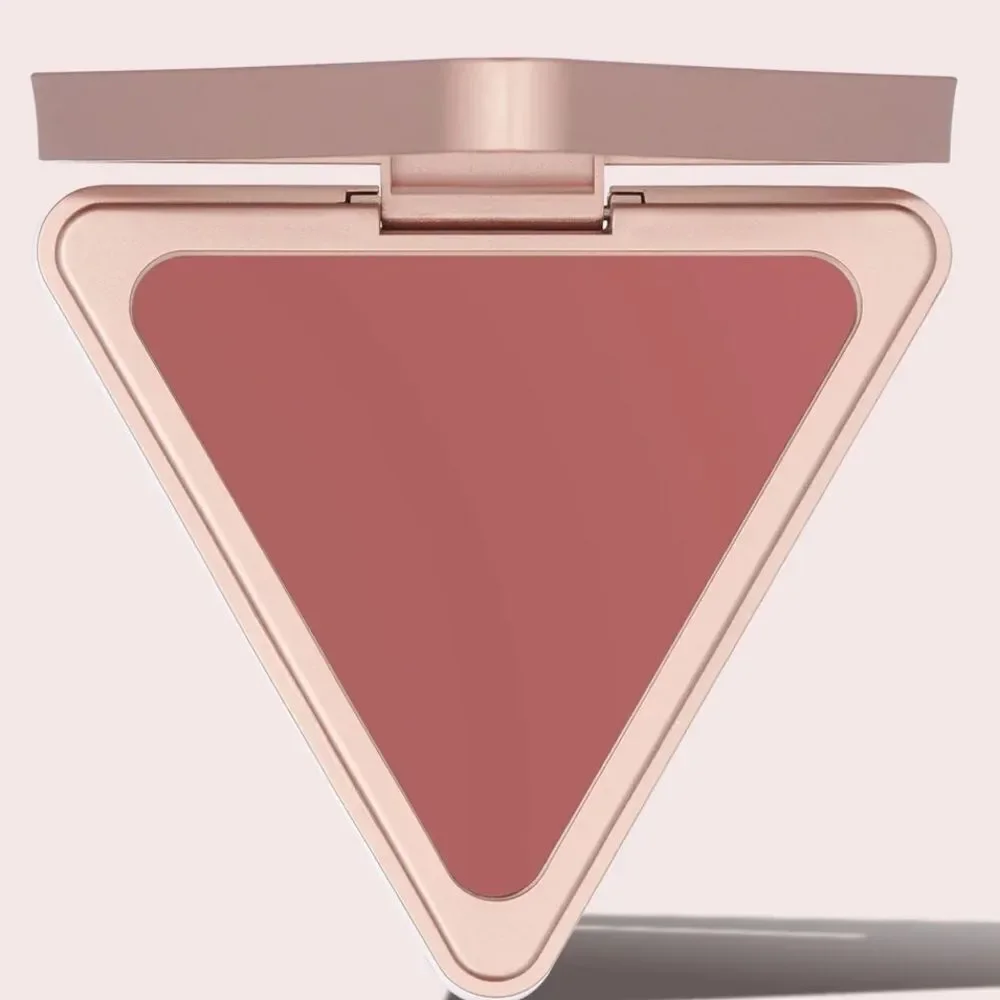 🌻 LYS Beauty Triangle Blush New HUMBLE Cool Soft Pink